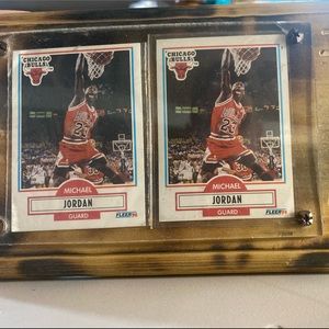 1990 Fleer Michael Jordan (2) cards